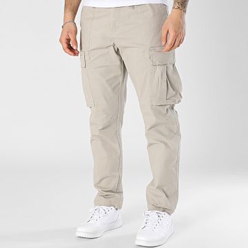 John H - Pantalones Cargo 101 Beige