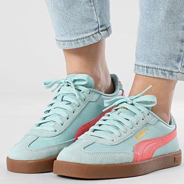 Puma - Mujer Club II Zapatillas Era 397447 Ether Safe Lake Peach Frost