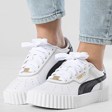 Puma - Carina 3.0 Luxe Zapatillas Mujer 400724 Puma Blanco Puma Negro