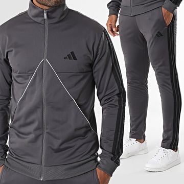Adidas Performance - Tiro JI8863 Chándal Gris Carbón Con Rayas