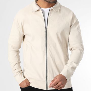 LBO - 1934 Chaqueta con cremallera beige
