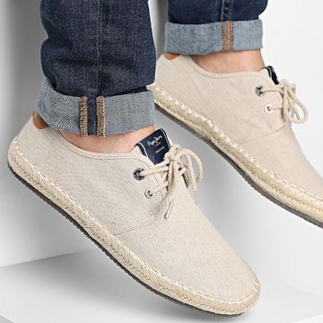 Pepe Jeans - Zapatillas Tourist Classic PMS10316 Beige