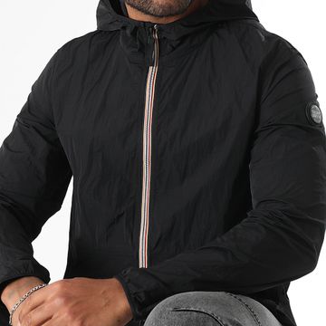 Teddy Smith - Horten Chaqueta con capucha y cremallera 12016836D Negro