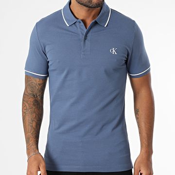 Calvin Klein - Polo de manga corta 5603 Azul