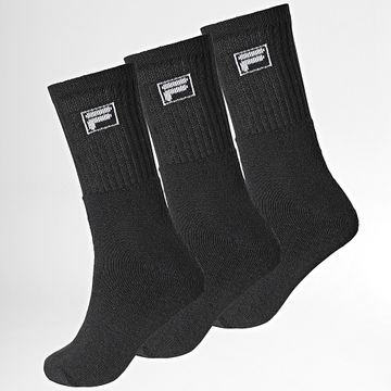 Fila - Lote de 3 pares de calcetines negros F9000