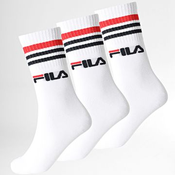 Fila - 3 Pares De Calcetines F9090 Blanco