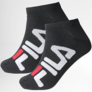 Fila - Lote de 2 pares de calcetines F9199 Negro