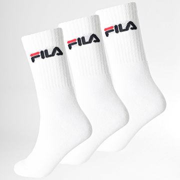 Fila - Lote de 3 pares de calcetines F9505 Blanco