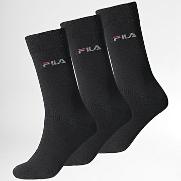 Fila - Lote de 3 pares de calcetines F9630 Negro