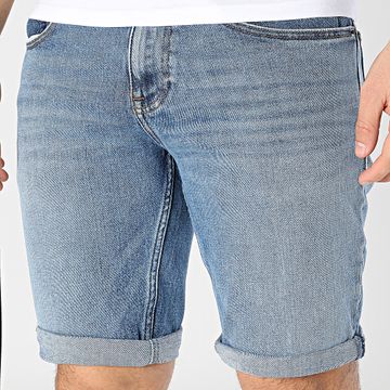 Tommy Jeans - Pantalones cortos vaqueros Scanton 0960 Blue Denim Slim