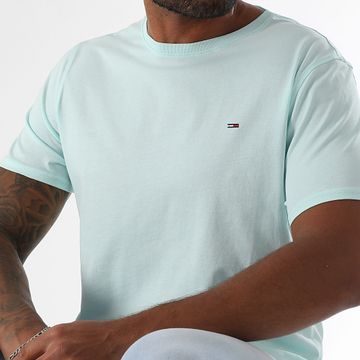 Tommy Jeans - Camiseta Tjm Xslim Jersey 4411 Turquesa claro