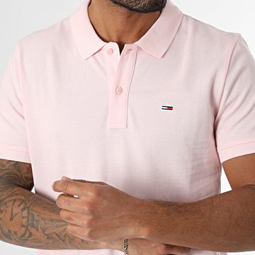 Tommy Jeans - Polo manga corta 0676 Rosa