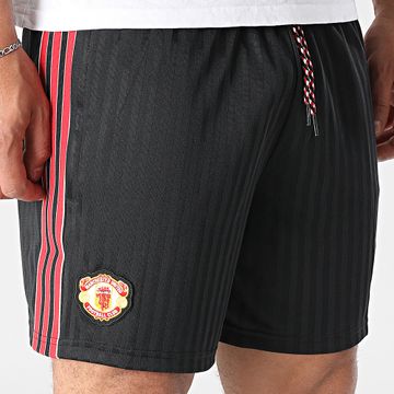 Adidas Originals - Manchester United FC Icon Jogging Shorts JF0356 Negro Rojo
