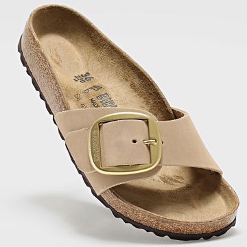 BIRKENSTOCK - Sandalias Mujer Madrid Hebilla Grande Beige