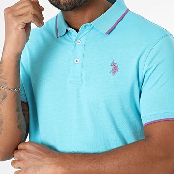 US Polo ASSN - Polo manga corta US197024-0000270 Azul claro