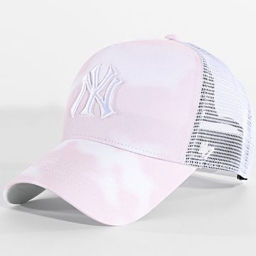 '47 Brand - NY Yankees Gorra Trucker ITCDT17PTP Rosa Claro Blanco