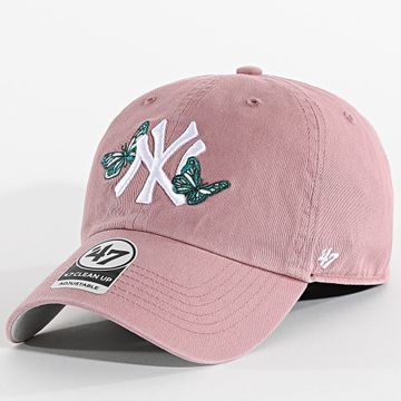 '47 Brand - Gorra Clean Up NY Yankees ICACL17GWS Rosa
