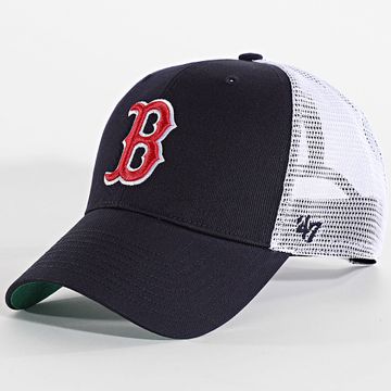 '47 Brand - Boston Red Sox MVP Trucker Cap Azul Marino Blanco