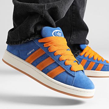 Adidas Originals - Campus 00s Zapatillas JH8058 Collegiate Royal Naranja Brillante Off White