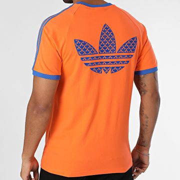 Adidas Originals - Monograma Camiseta JP4431 Naranja Azul Real