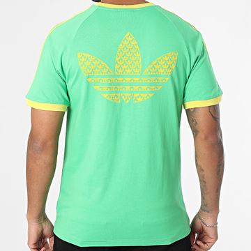 Adidas Originals - Monograma Camiseta JP4432 Verde Amarillo