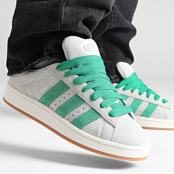 Adidas Originals - Campus 00s Zapatillas JI3167 Gris One Verde Off White