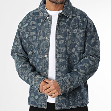 Classic Series - 43K Azul Denim Bandana Sobre camisa