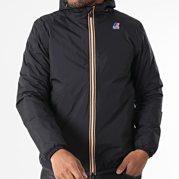 K-Way - Le Vrai 4.0 Claude Chaqueta con capucha y cremallera Negro