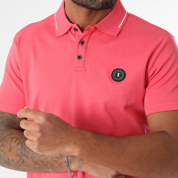 Le Temps Des Cerises - Aron ML222 Polo Manga Corta Fucsia