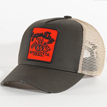 Superdry - Trucker Mesh Cap W9010176A Caqui Oscuro Verde Beige