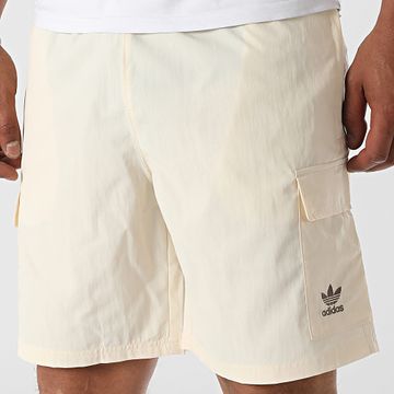 Adidas Originals - Pantalones cortos Essential Woven Cargo JP4784 Beige