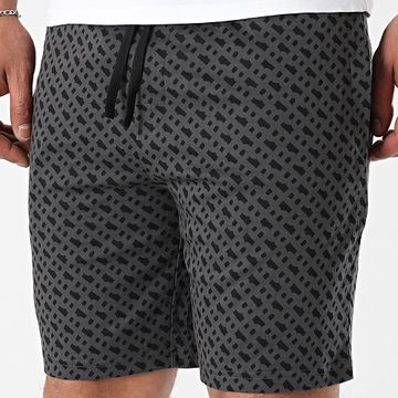 BOSS - Pantalón corto de chándal Relax 50535739 Negro Gris Antracita