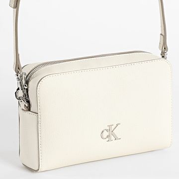 Calvin Klein - Bolso Mujer Monograma Mínimo Bolsa Cámara 20 3162 Beige
