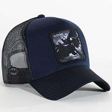 Capslab - Batman Trucker Cap Azul Marino Negro