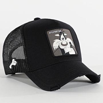 Capslab - Gorra Sylvester Trucker Negra