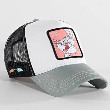 Capslab - Gorra Trucker Bunny Blanco Negro Verde