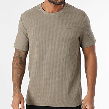 HUGO - Camiseta Austin 50532011 Beige oscuro
