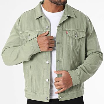 Levi's - Jean 72334 Chaqueta verde caqui