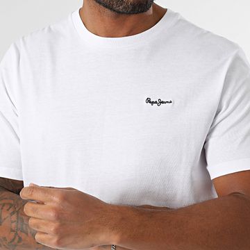 Pepe Jeans - Back Clag Tee PM509921 Blanco