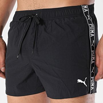 Puma - Shorts de baño con banda 701231511 Negro