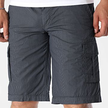 Teddy Smith - Pantalón corto Sytro 3 Striped Cargo 10411562D Azul marino