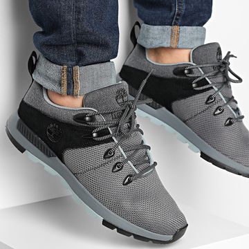Timberland - Zapatillas Sprint Trekker Low Lace A6DC1 Medium Grey Knit