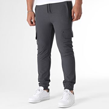 Classic Series - 036 Pantalones Cargo Gris Carbón