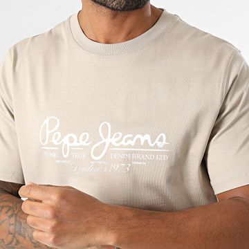 Pepe Jeans - Camiseta Dumas PM509769 Beige