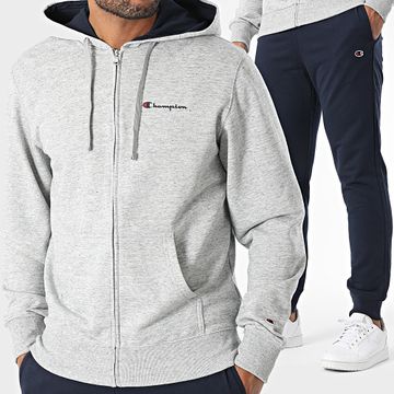 Champion - Traje 221166 Azul marino gris jaspeado