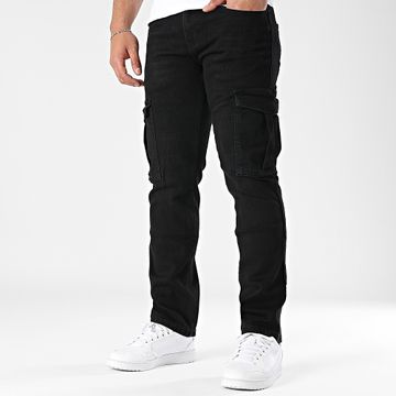Classic Series - Jean 120 Pantalón Cargo Negro
