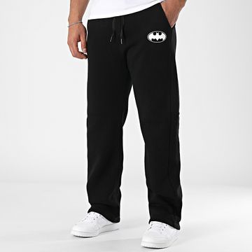 DC Comics - Pantalón de chándal negro con logo