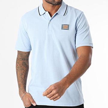 Jack And Jones - Polo de manga corta Hudson azul claro