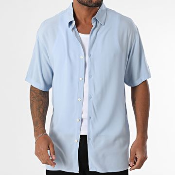 Jack And Jones - Camisa Joshua de manga corta azul claro