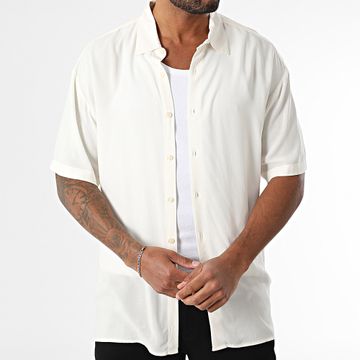 Jack And Jones - Camisa de manga corta Joshua Beige Claro